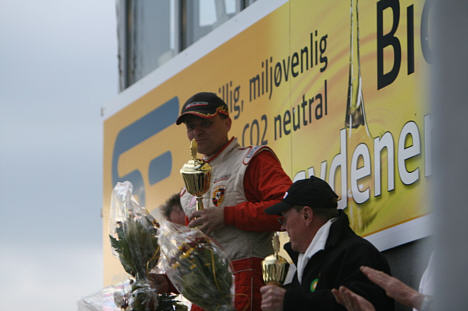 Jørgen Hansen på skamlen.